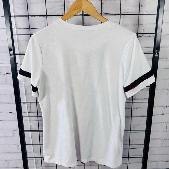 Leopard Print Colorblock Tee – Size M - Picture 2 of 5